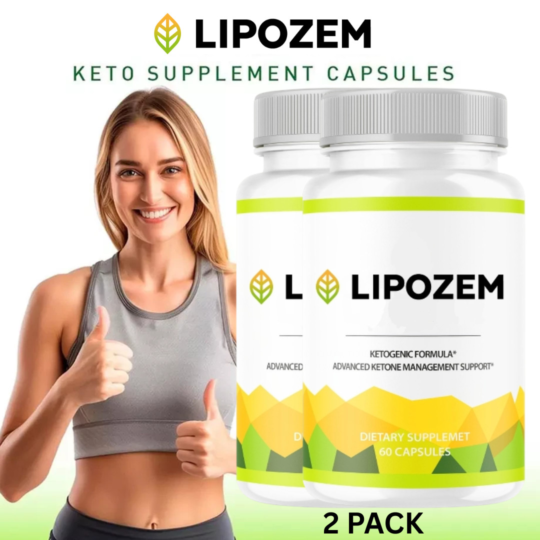 Lipozem Advanced Weight Loss Support Pills For Fat Burn 60 Capsule Pack of 2