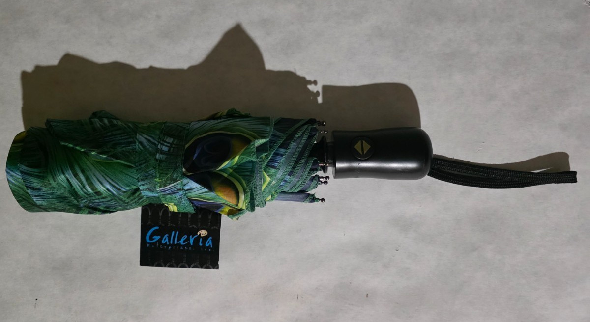 "GALLERIA Peacock Folding Umbrella "