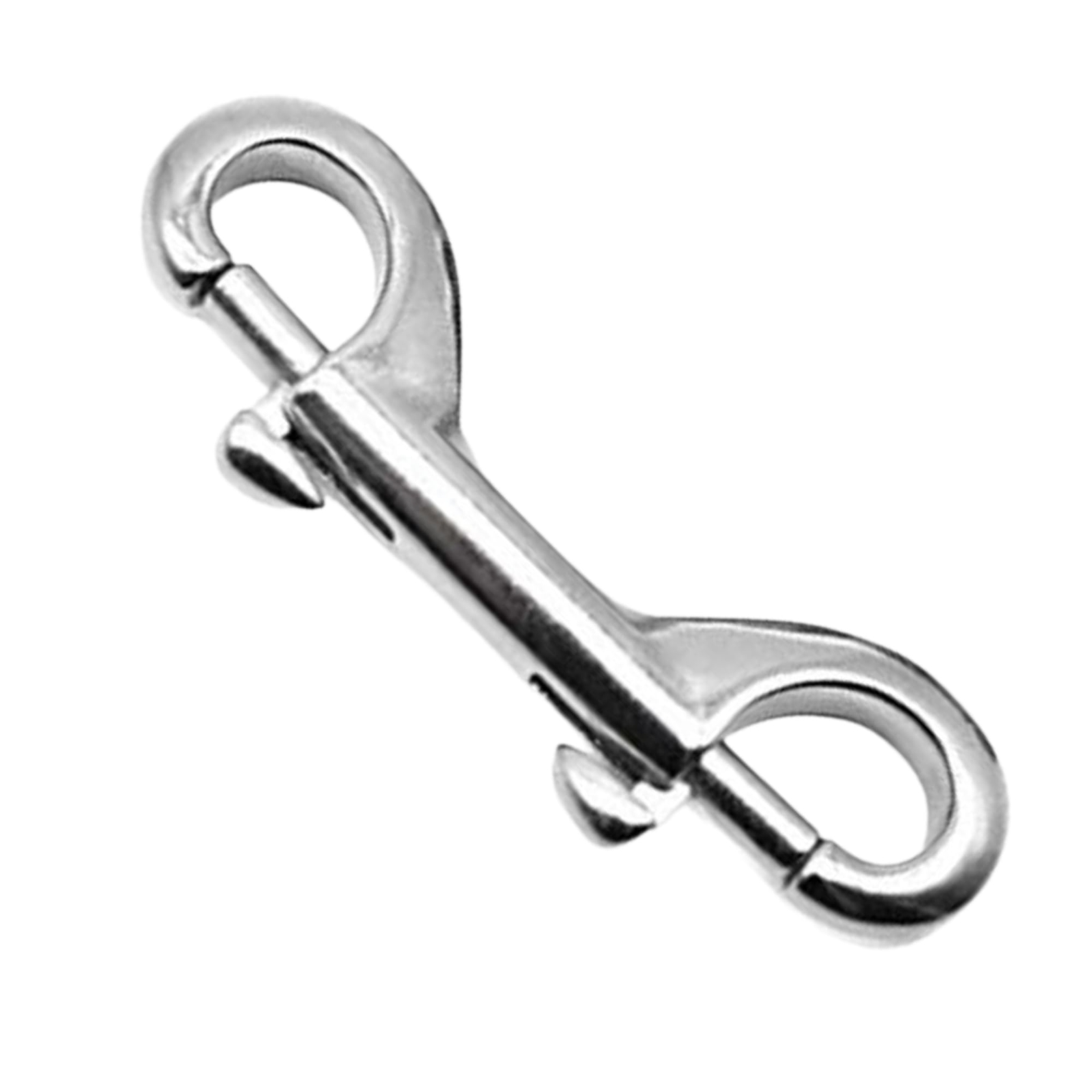316 Grade Stainless Steel Heavy Duty Double End Snap Hook Clip Diving Hook 4 ...