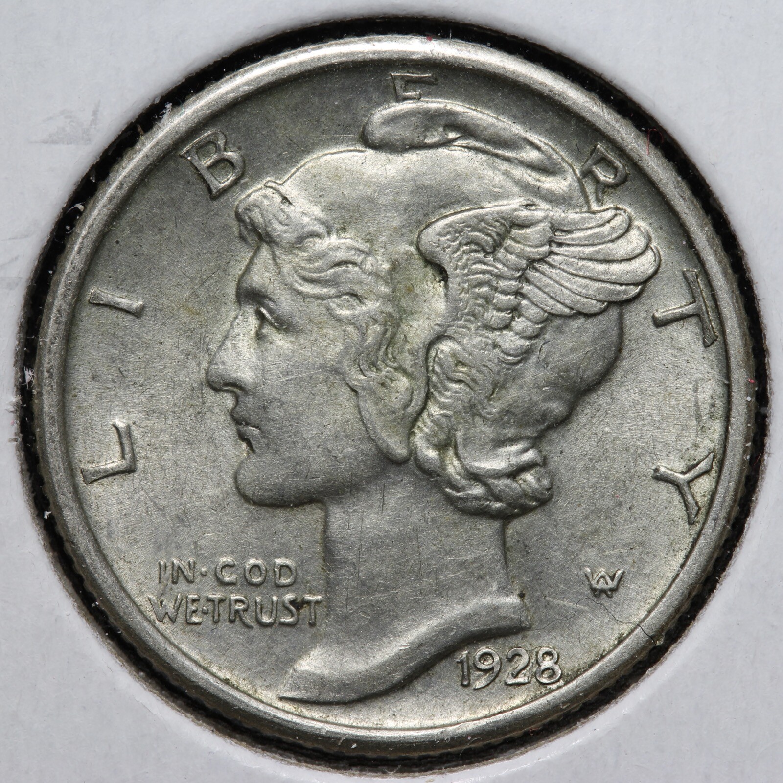 1928 Mercury Silver Dime UNC *UNCIRCULATED* MS E199 AJCB