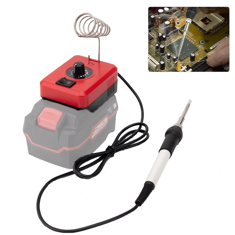 Soldering Iron For Parkside 20V Li-ion Battery 212-890℉ Temperature Adjustable