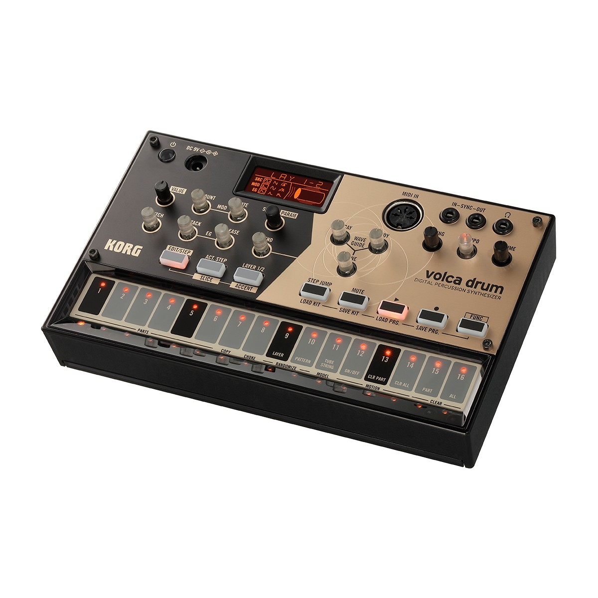Korg Volca Drum Physical Modeling Drum Synthesizer