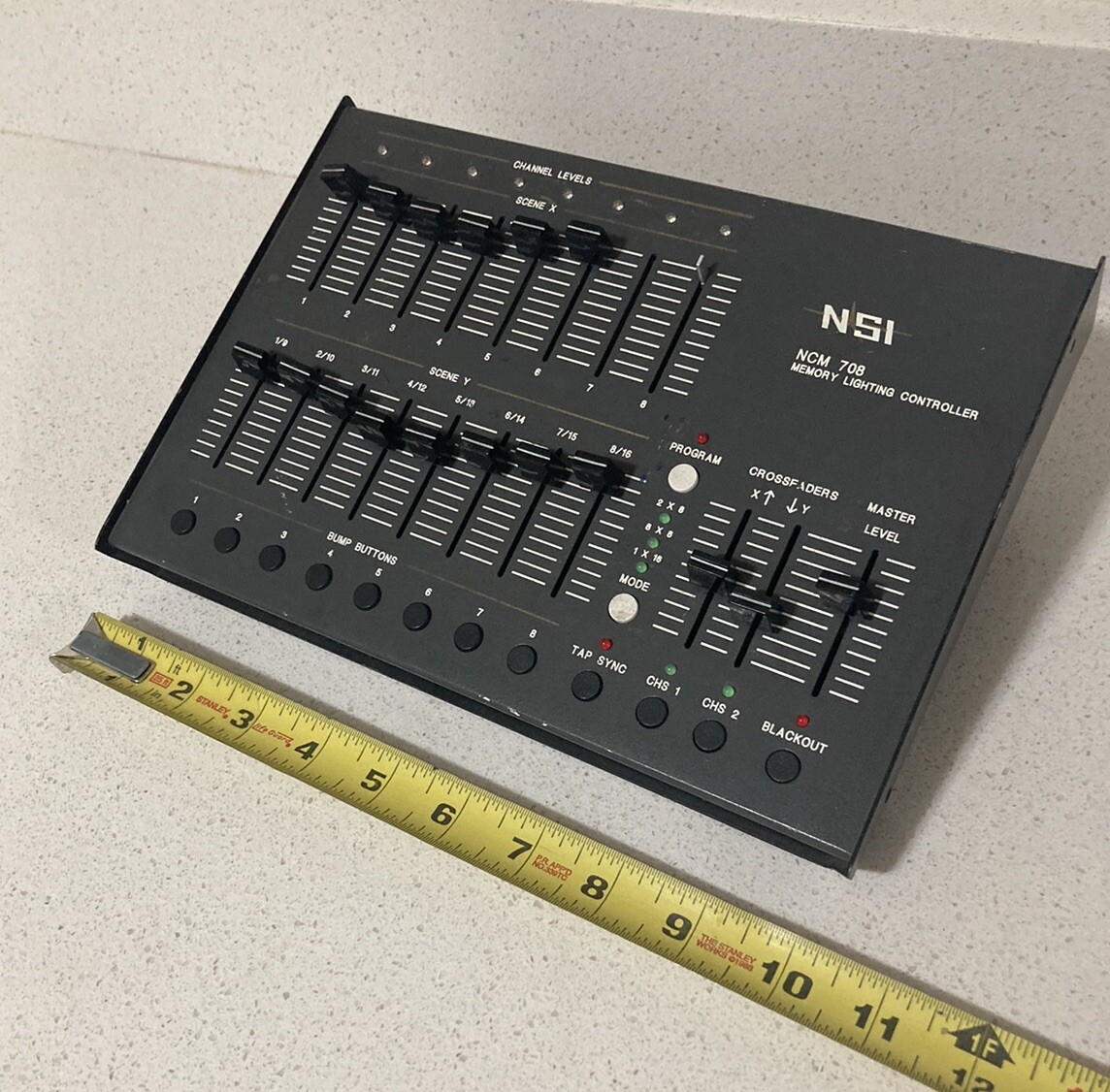 NSI memory lighting controller model NCM 708 pre-owned untested