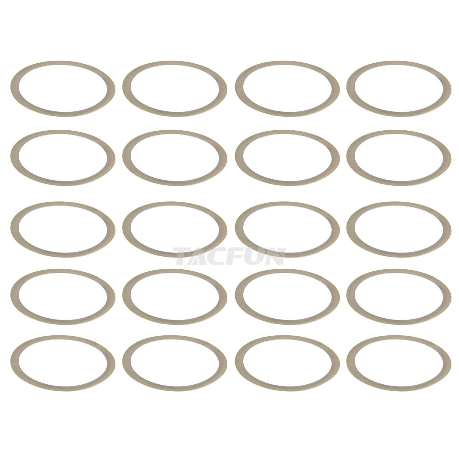 20 PCS Free Float Nut Washers thin Shims Alignment for 223 , 5.56