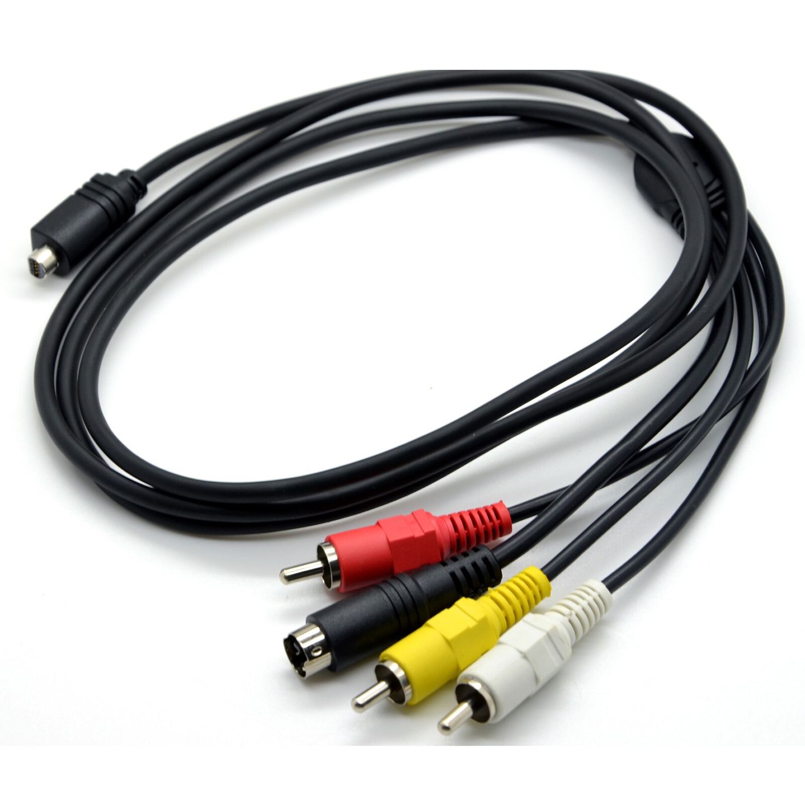 RCA AV TV Out Video Cable For Sony Handycam DCR-SX83 DCR-SX85 HDR-CX5 HDR-CX6 EK