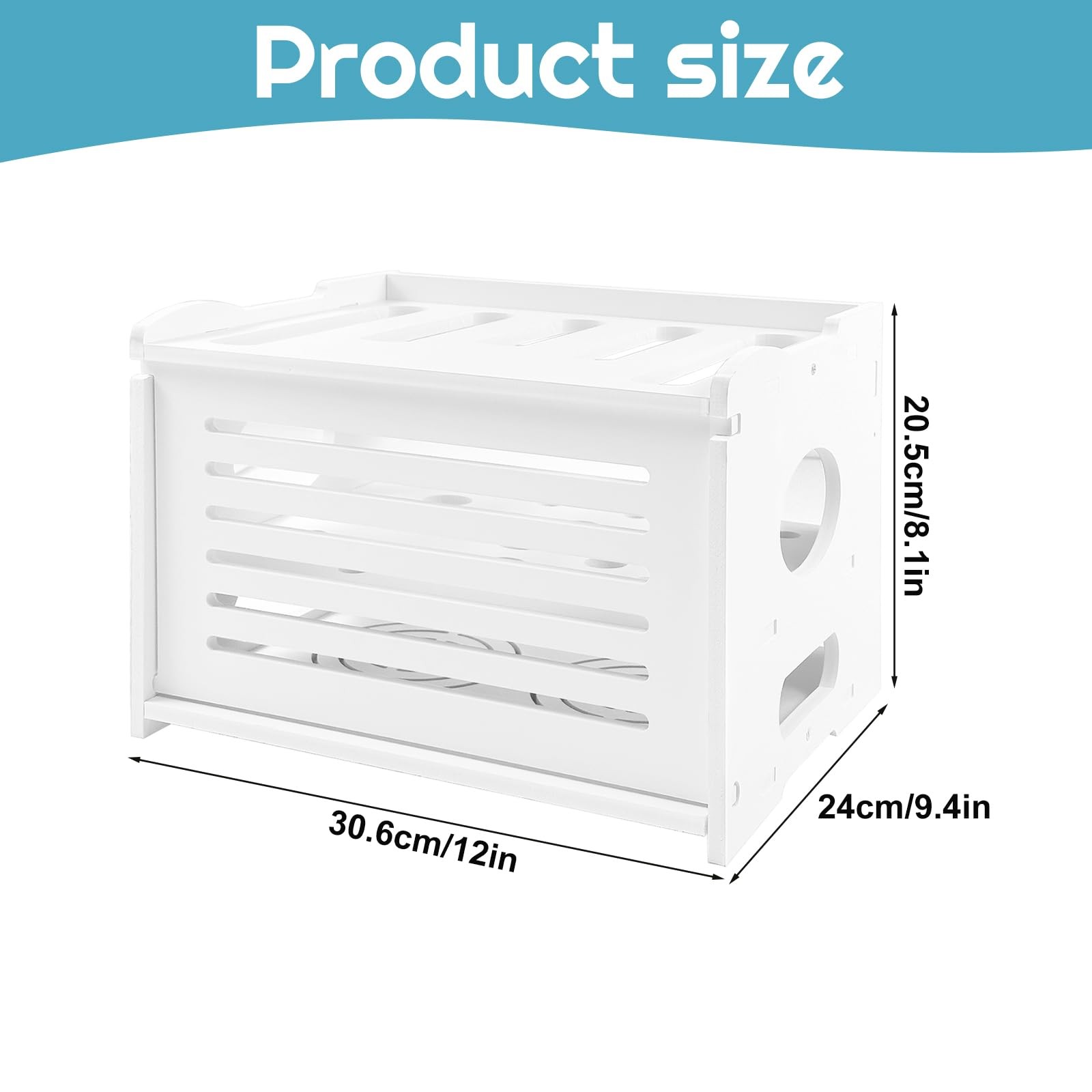 Upgrade Router Shelf Storage, Networking Router Stand, Freestand & Wall Mount...