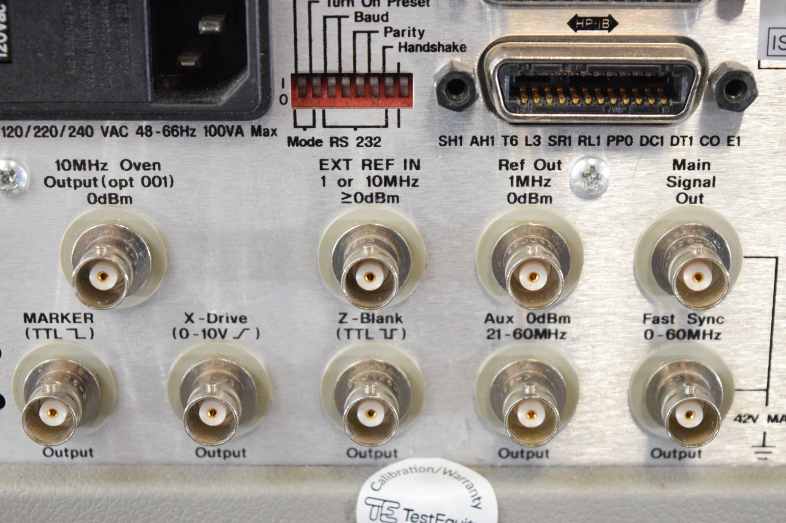 HP 3325B /001 Synthesizer/Function Generator 21MHz