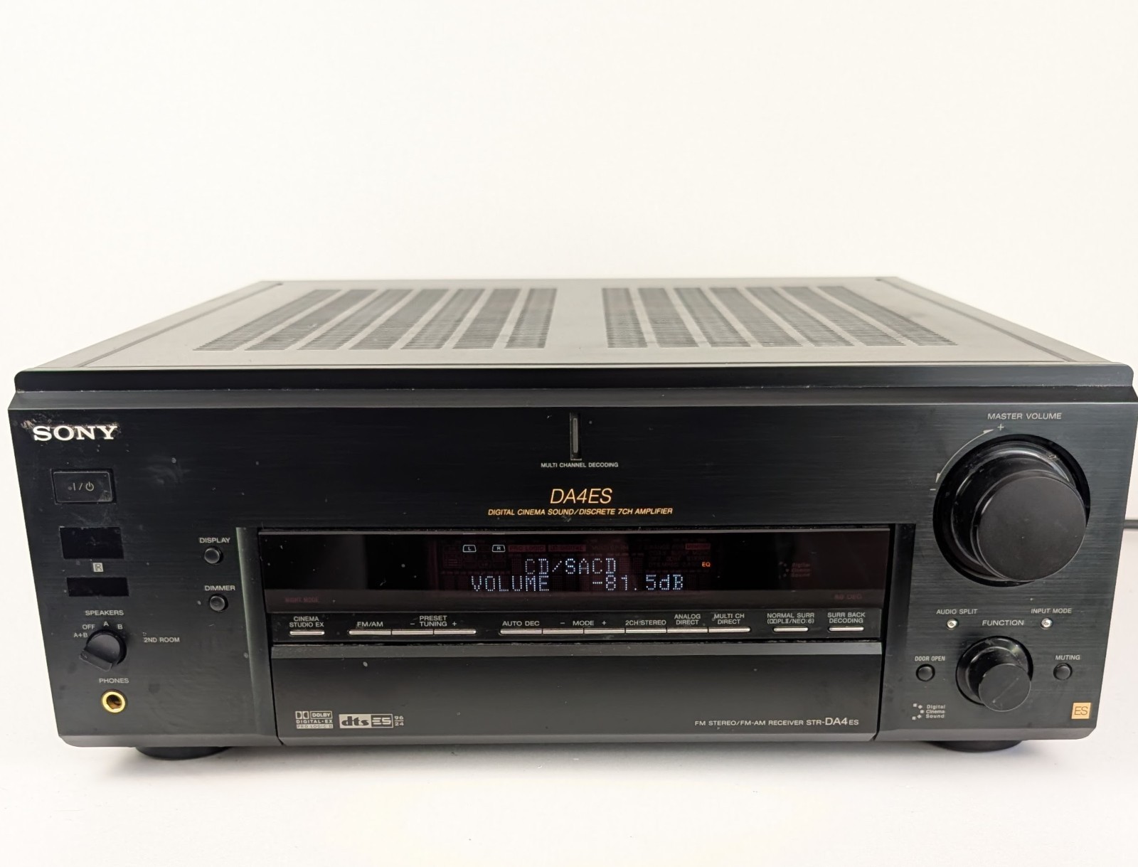 Sony STR-DA4ES 7.1-Channel FM Stereo/FM-AM Receiver Tested