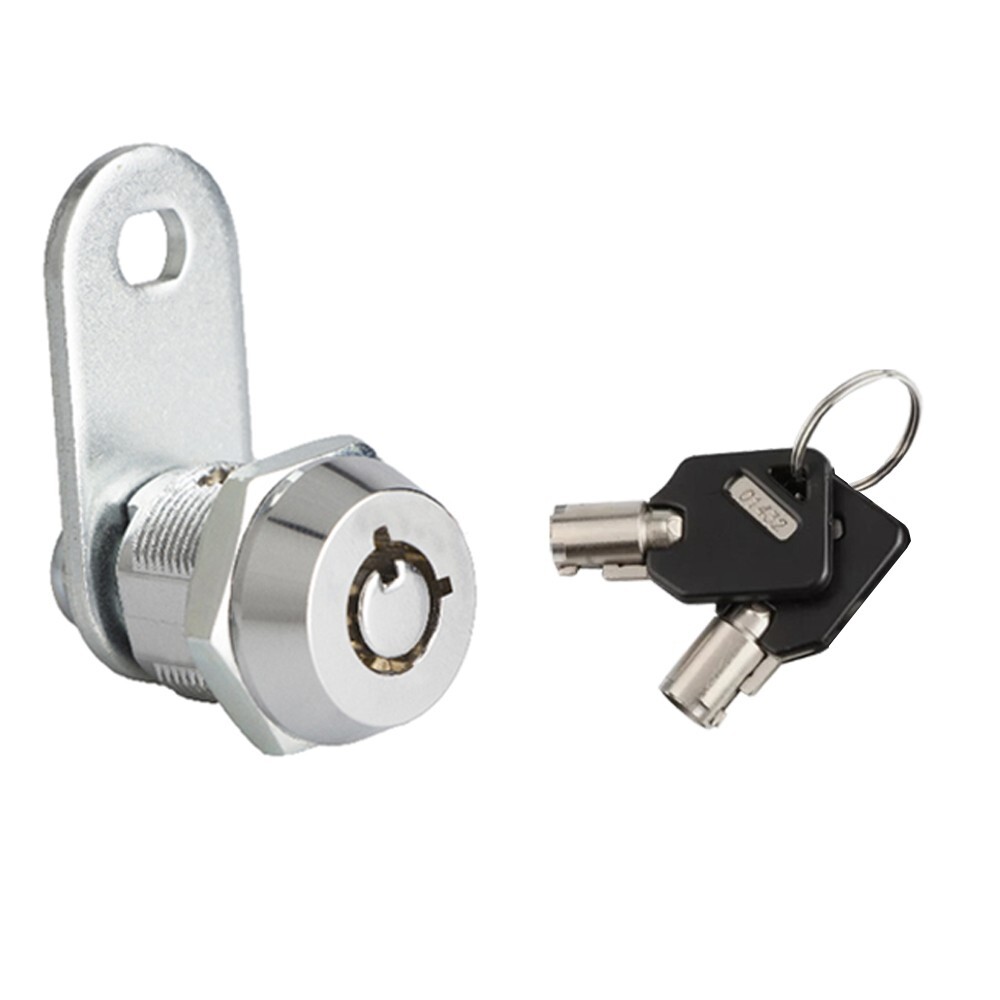10 Tubular Cam Lock 5/8" Camper Drawer Toolbox 2Key Removable KA w/Key Cover