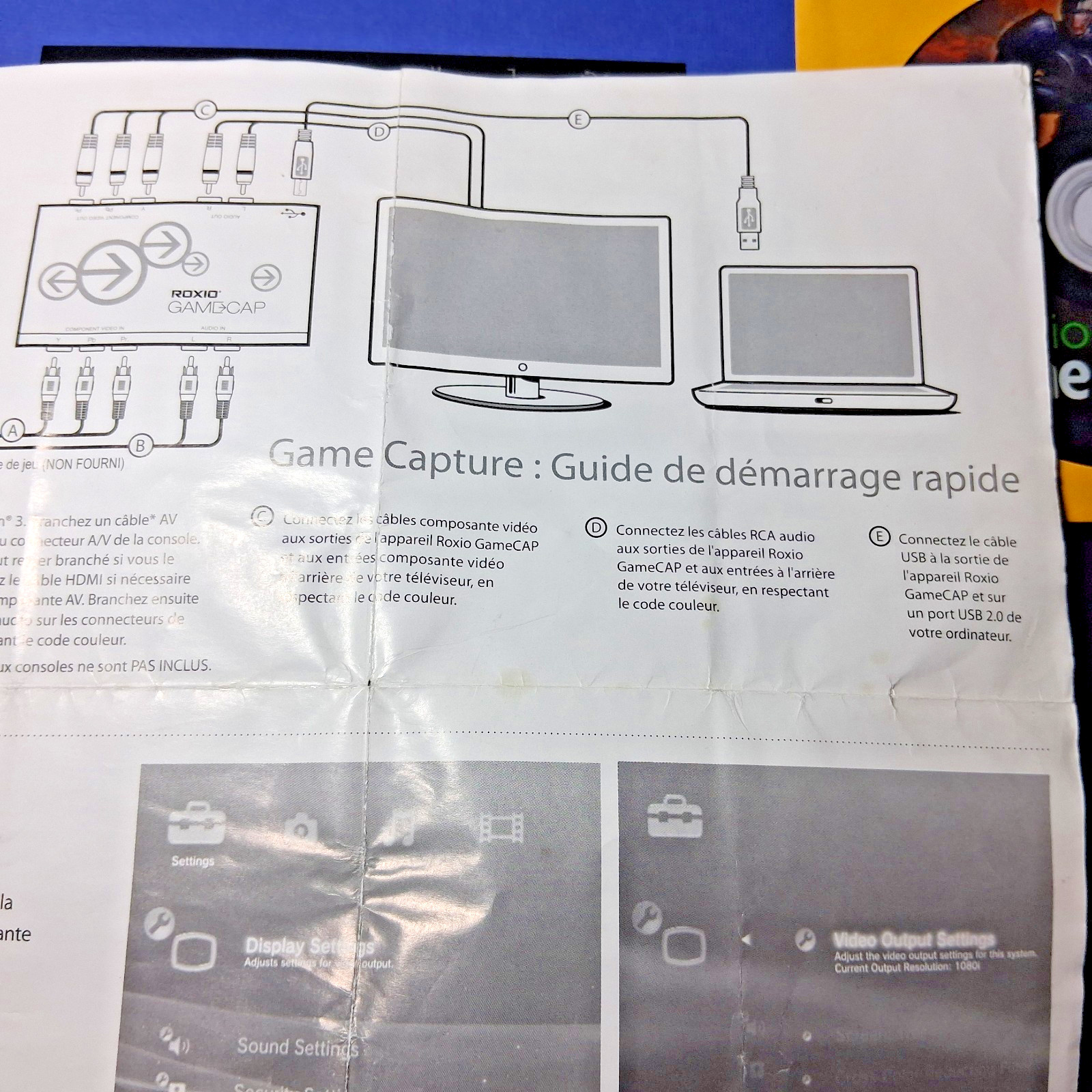 Roxio GameCap HU348-E Video Game Capture Device – Component Capture Xbox 360 PS3