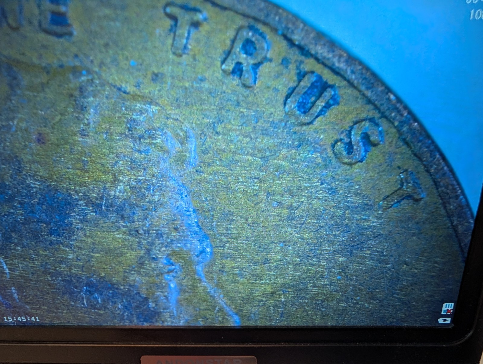 1940 Wheat Back Penny With Beautiful Wood Grain Finish