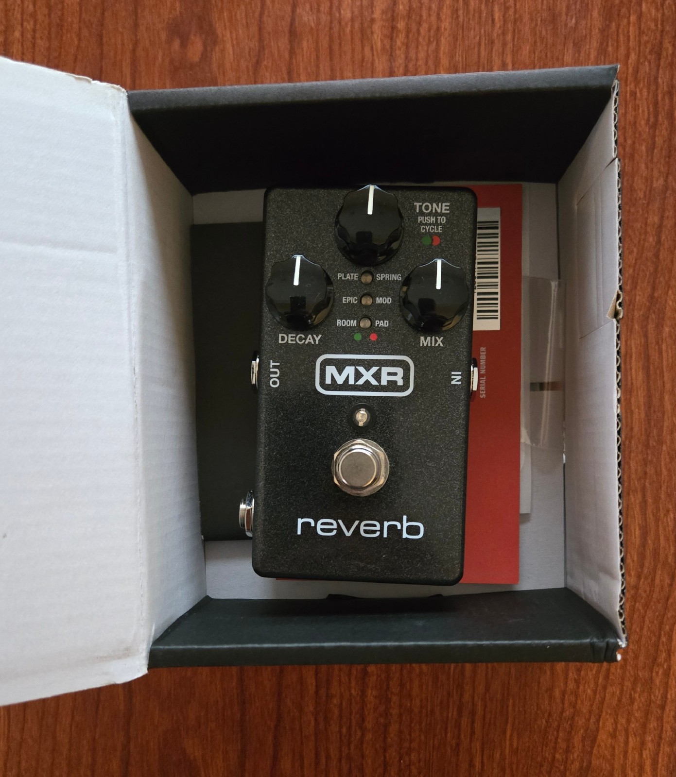 MXR M300 Digital Reverb Guitar Pedal Brand New Dunlop Manufacturing
