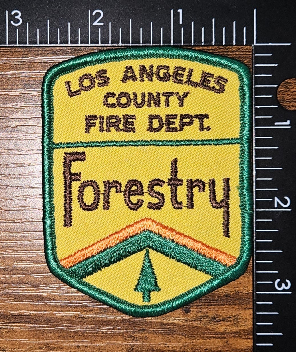 California Department of Forestry Los Angeles County Fire Department Patch