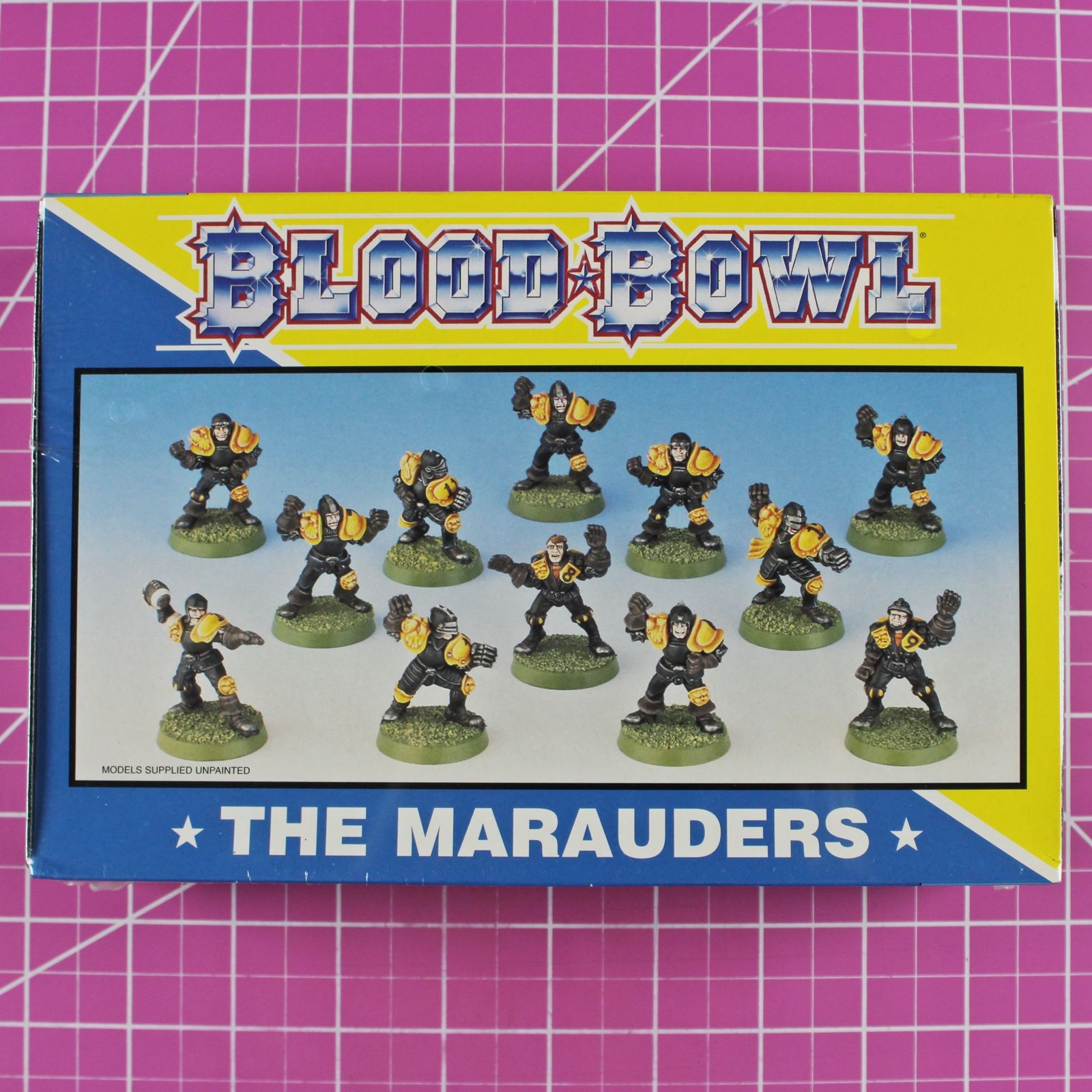 CLASSIC Blood Bowl "The Marauders" NIB Metal - Rare & OOP - Human Bloodbowl Team