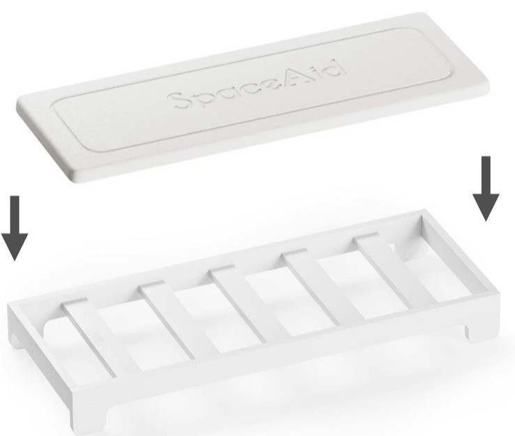 Instant Dry Sink Caddy Organizer Bathroom Instant Fast Drying Countertop White