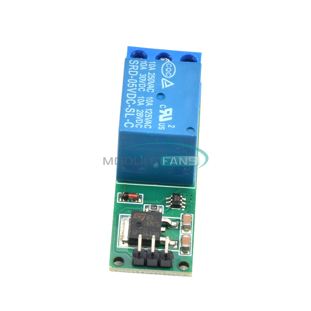 6-24V Flip-Flop Latch Relay Bistable Self-locking Low Pulse Trigger Relay Module