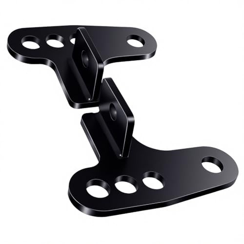Motorcycle Lowering Blocks, Rear Adjustable 1" + 2" + 3" Suspension Black#2