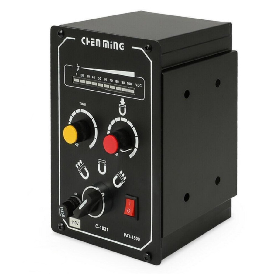 110V/220V Electro Magnetic Chuck Milling Grinding LED Display Controller Planer
