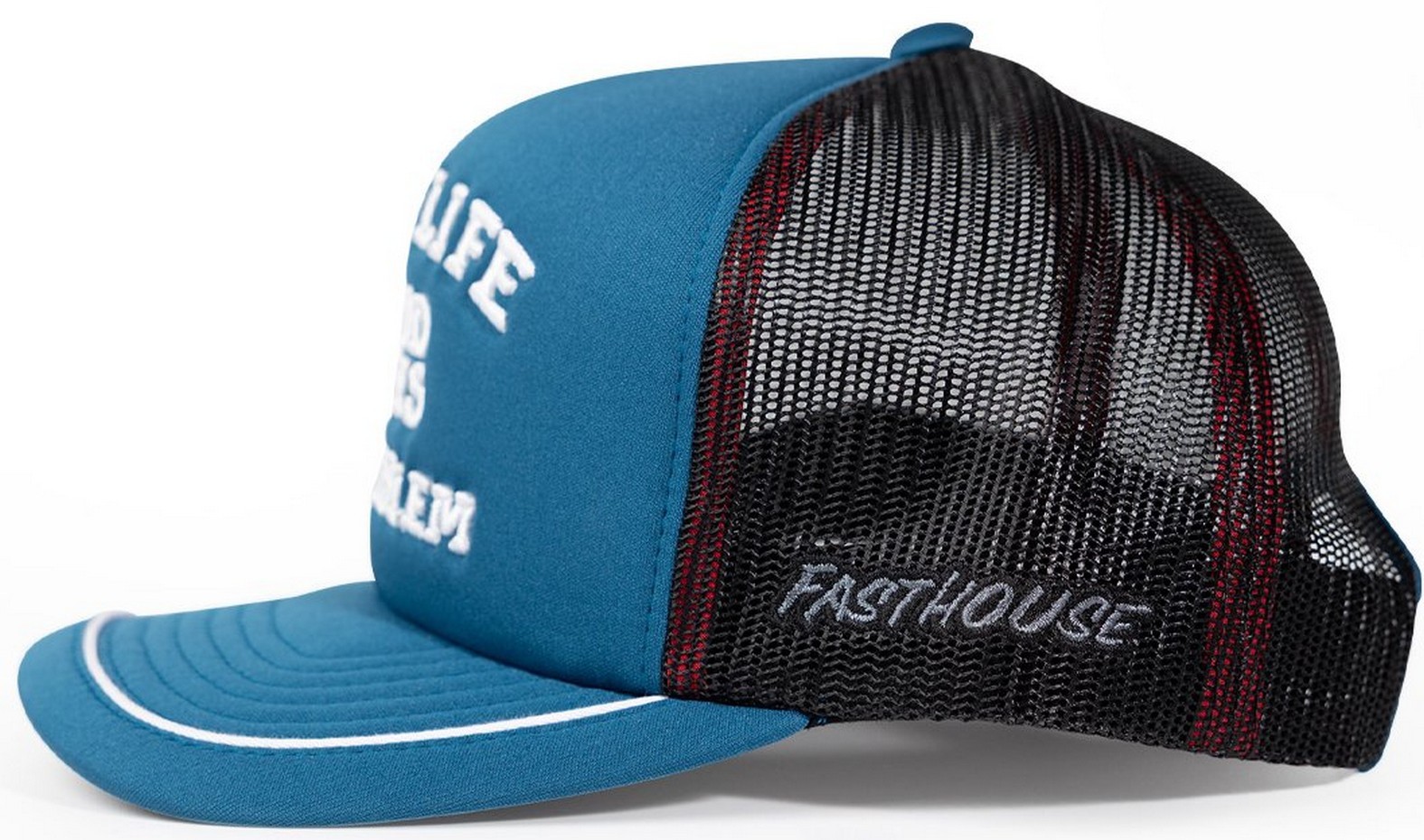 Fasthouse No Problem Snapback Hat Indigo