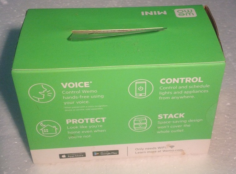 WEMO WiFi Smart Plug - NEW