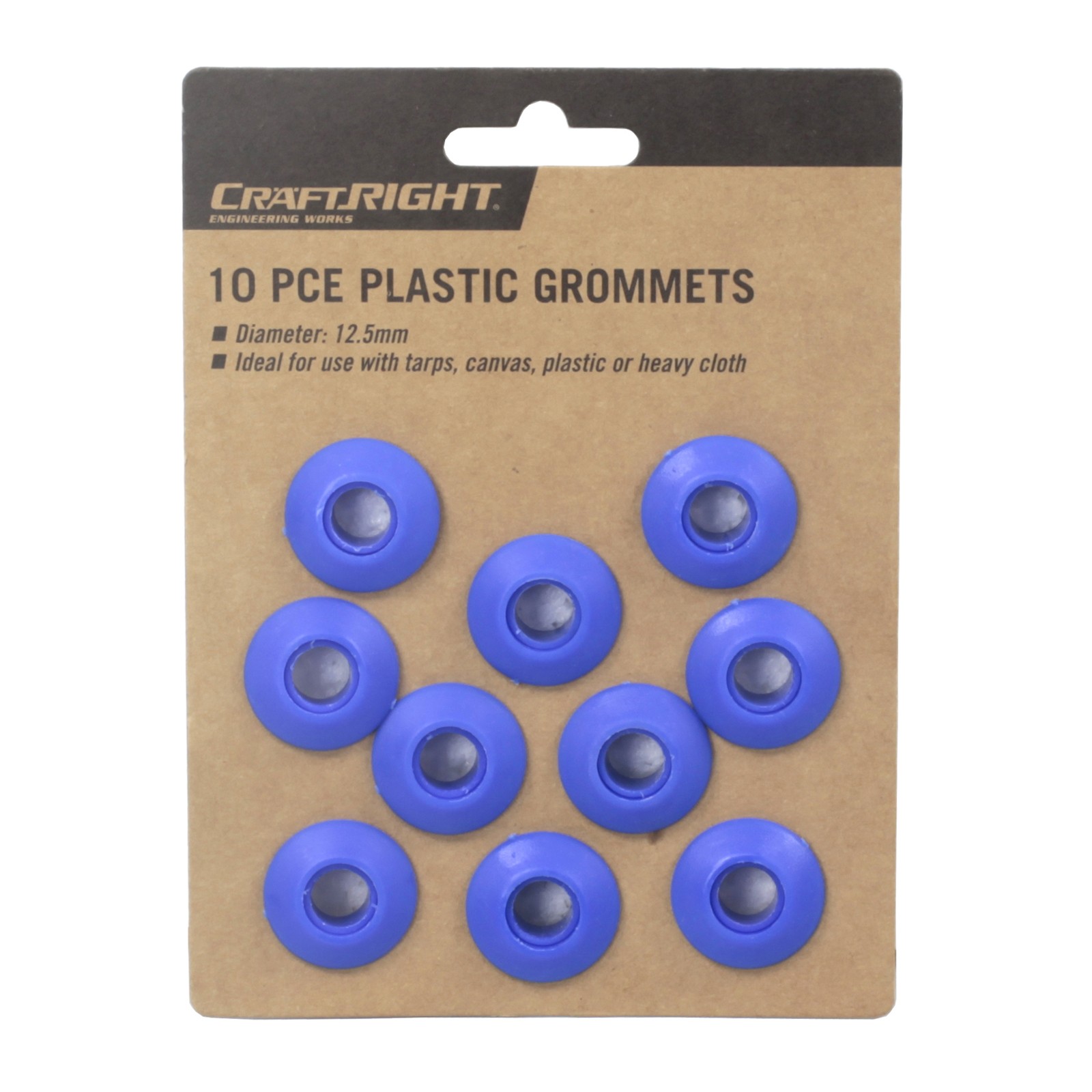 Craftright Plastic Grommets - 10 Pack