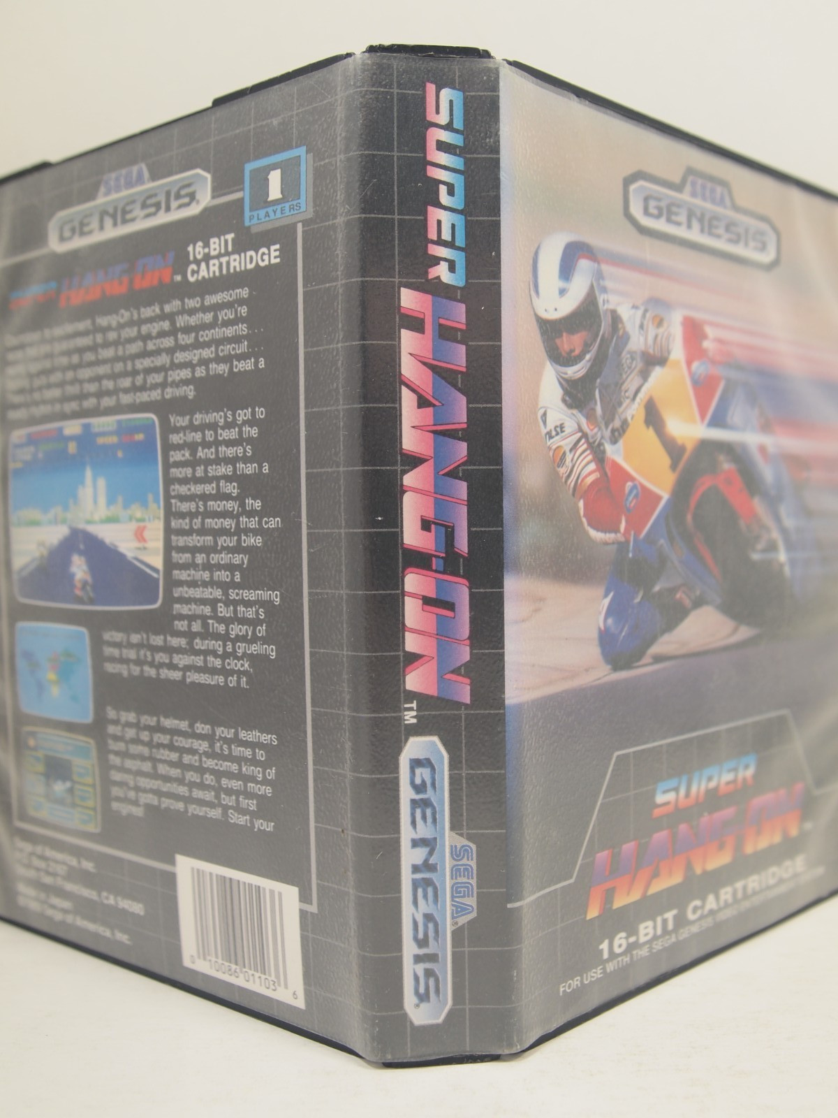 Super Hang-On Case (SEGA Genesis) Authentic BOX ONLY