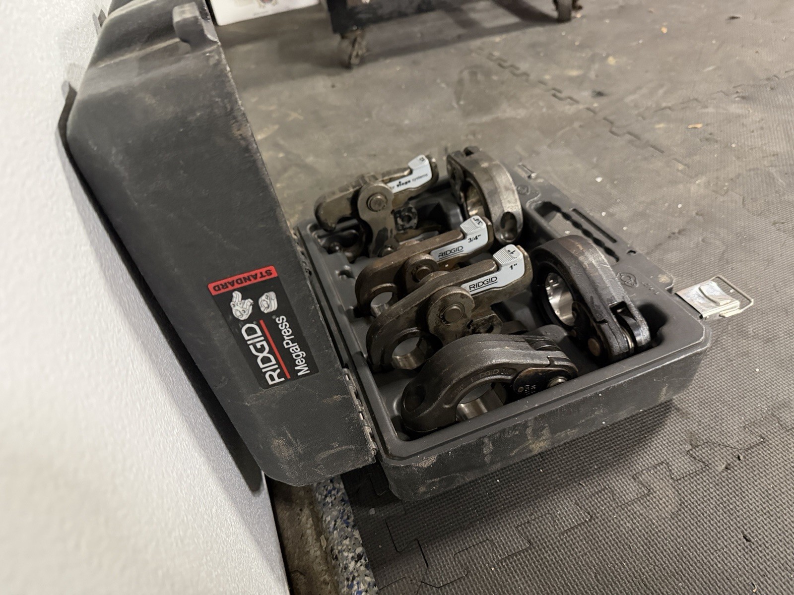 RIDGID MegaPress Press Tool Jaw and Ring Set