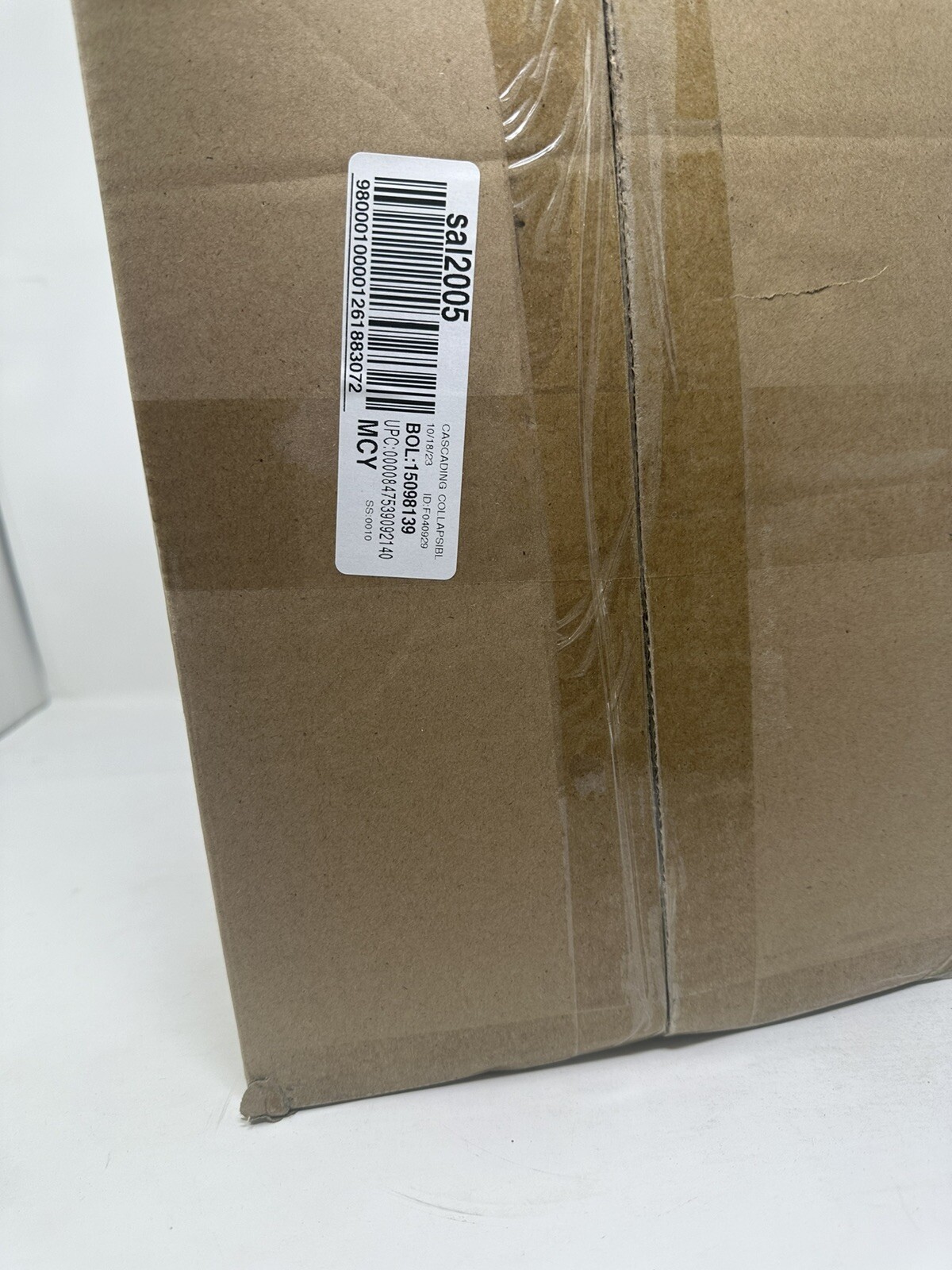 Honey-Can-Do Plastic Collapsible Cascading Space Saving Hangers White 20 Pack
