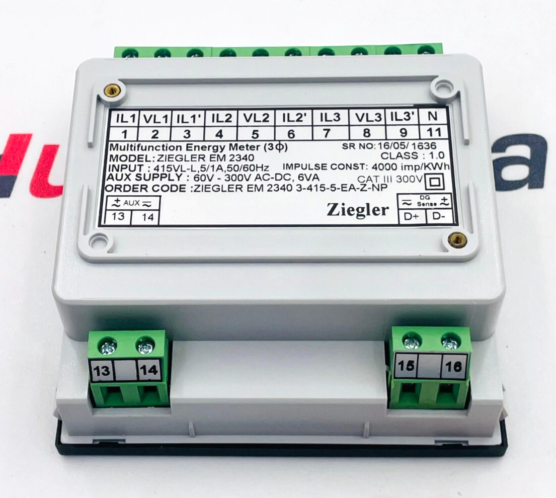 ZIEGLER EM2340 Multifunction Energy Meter