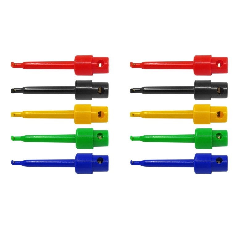 Multipurpose Test Leads Accessories Spring Loading Clamps for Accuracy Circuits