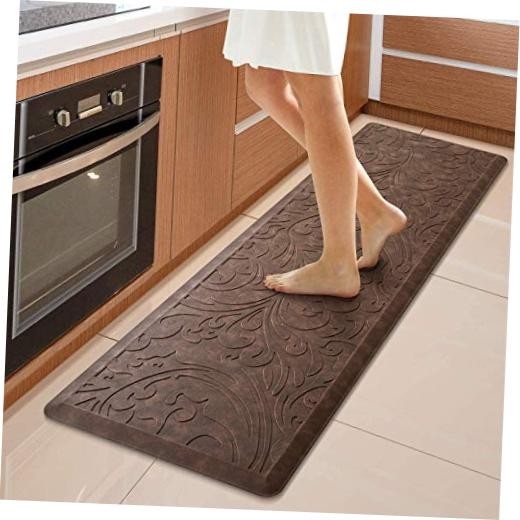 Kitchen Mat Cushioned Anti-Fatigue Waterproof Non-Slip Standing Mat Ergonomic