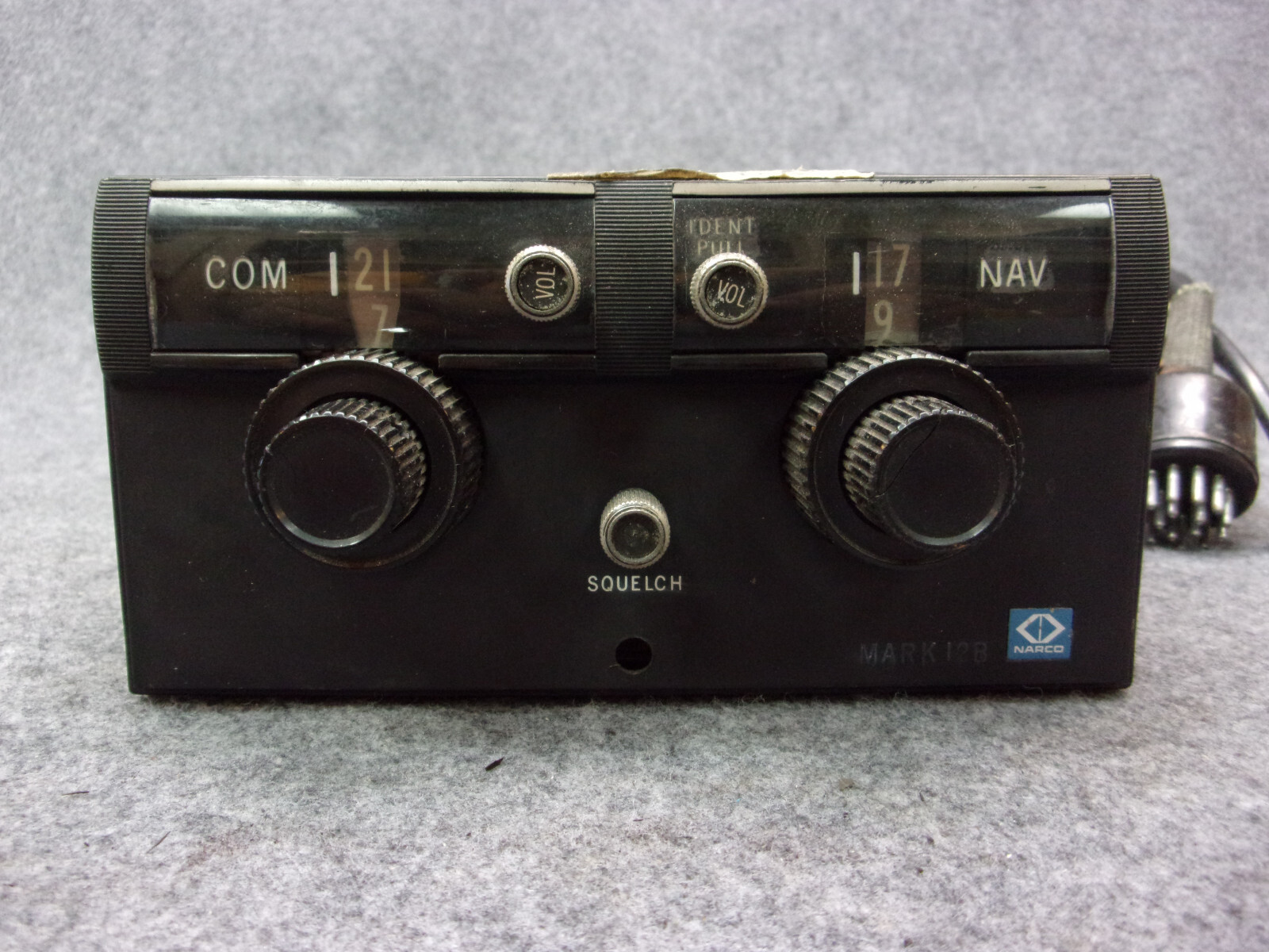 Narco Mark 12B CN195B NAV/COM With Tray