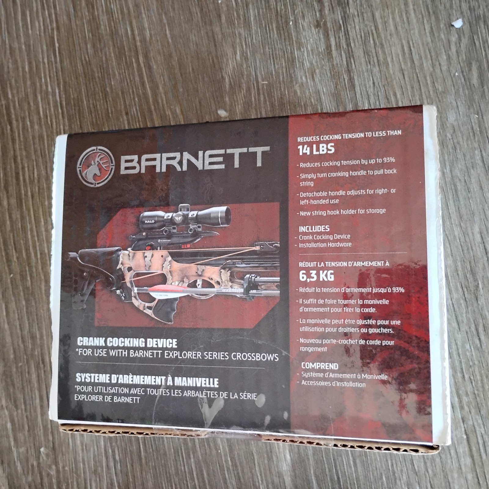 Barnett Universal Cocking Crank Device - Black - BAR20021 - New Sealed