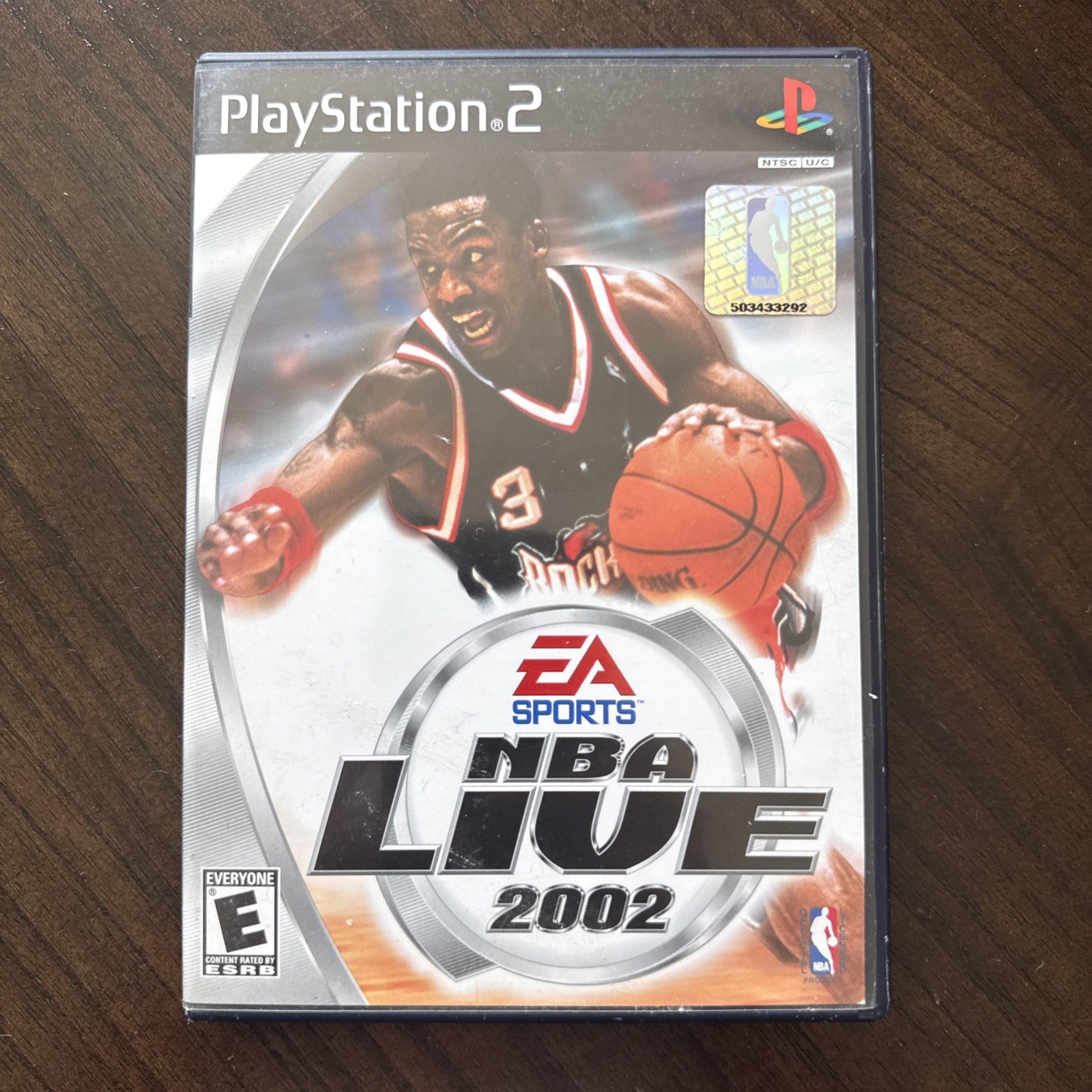 NBA Live 2002 PlayStation 2 With Disc, Case &Manual
