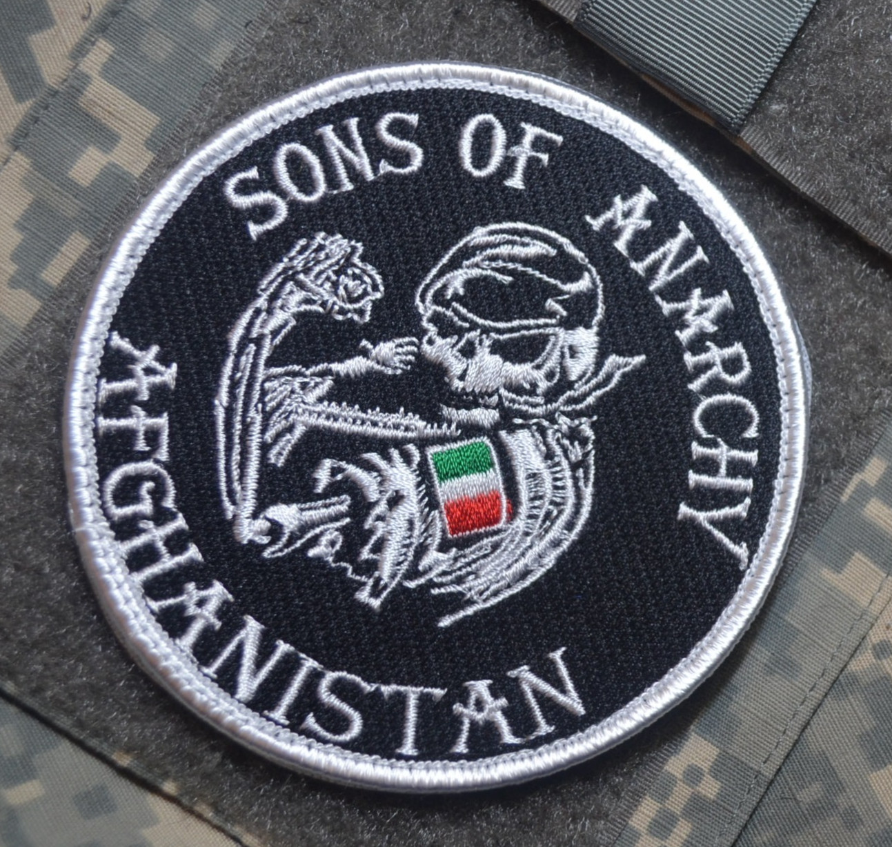 NATO ISAF JOINT TASK FORCE JTF HERAT AFGHANISTAN vêlkrö PATCH: SONS OF ANARCHY