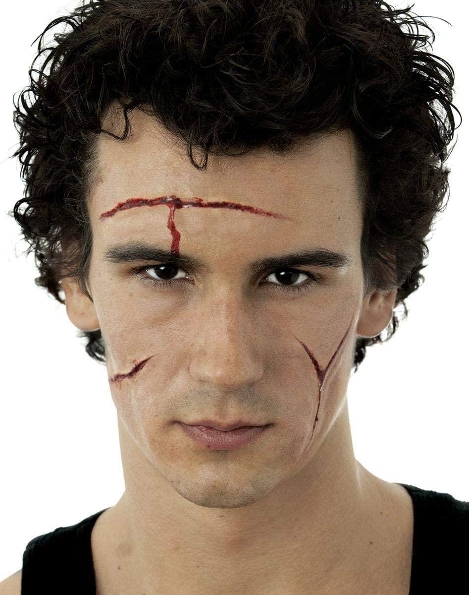 Woochie by Cinema Secrets Cut Wound Makeup Set Latex Appliance