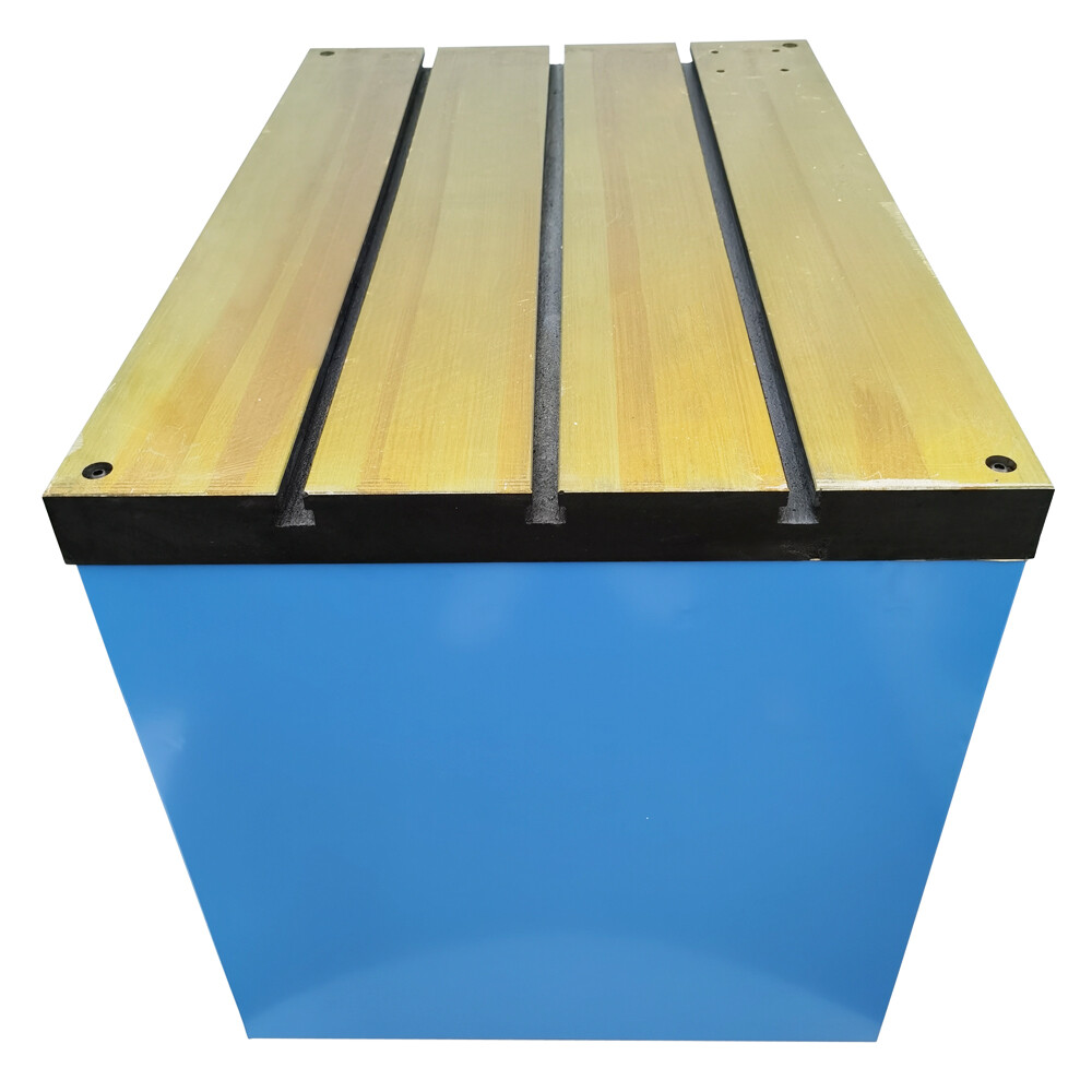 Tapping Machine Series T-slot Workbench Fixed Base Removable Table with Drawers