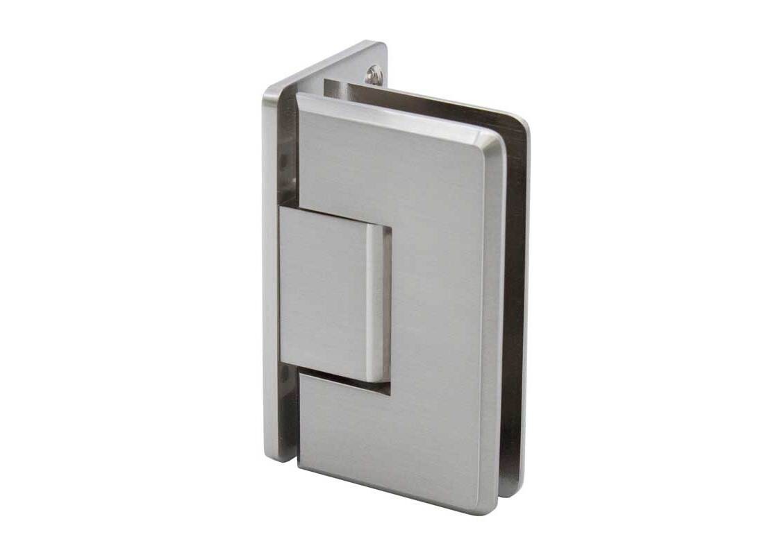 FHC Preston Adjustable Hinge Brass Material Wall Mount Brushed Nickel Finish