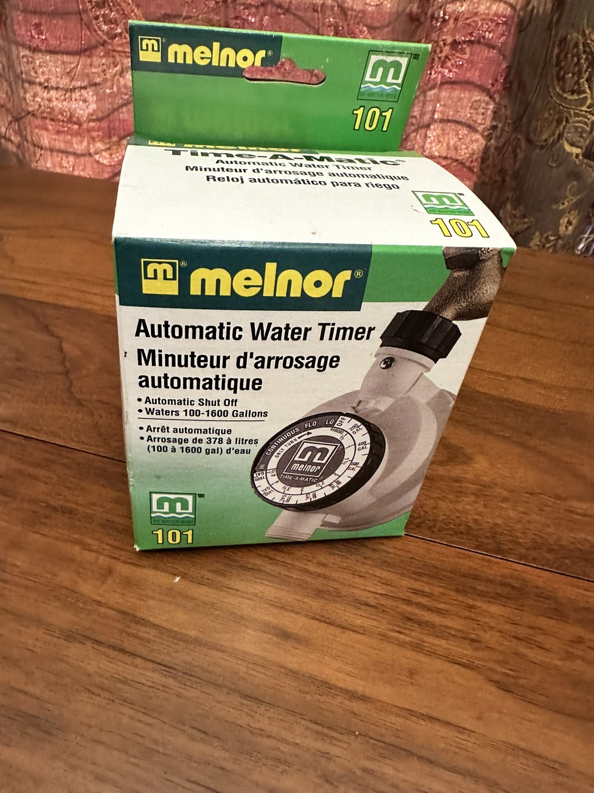 New Melnor 101 Automatic Water Hose Timer w/ Automatic Shut Off Garden Outdoors