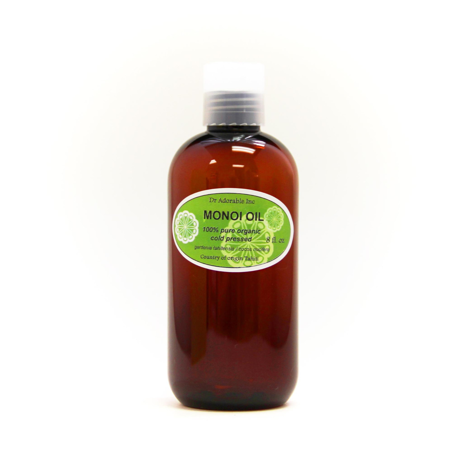 8 oz MONOI COCONUT OIL PREMIUM 100% PURE ORGANIC NATURAL MULTI PURPOSE SKIN HAIR