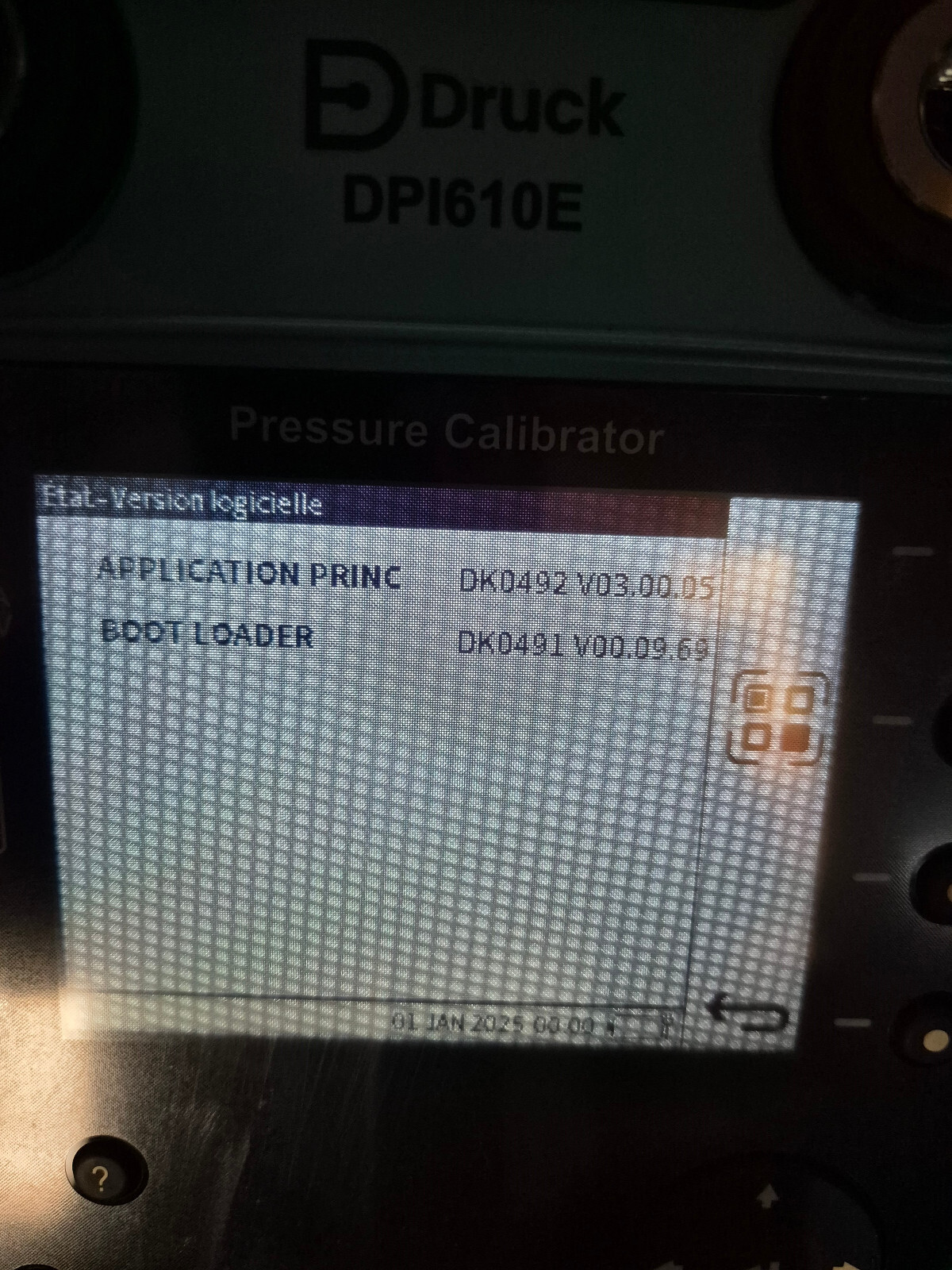 DRUCK DPI610E Pressure Calibrator