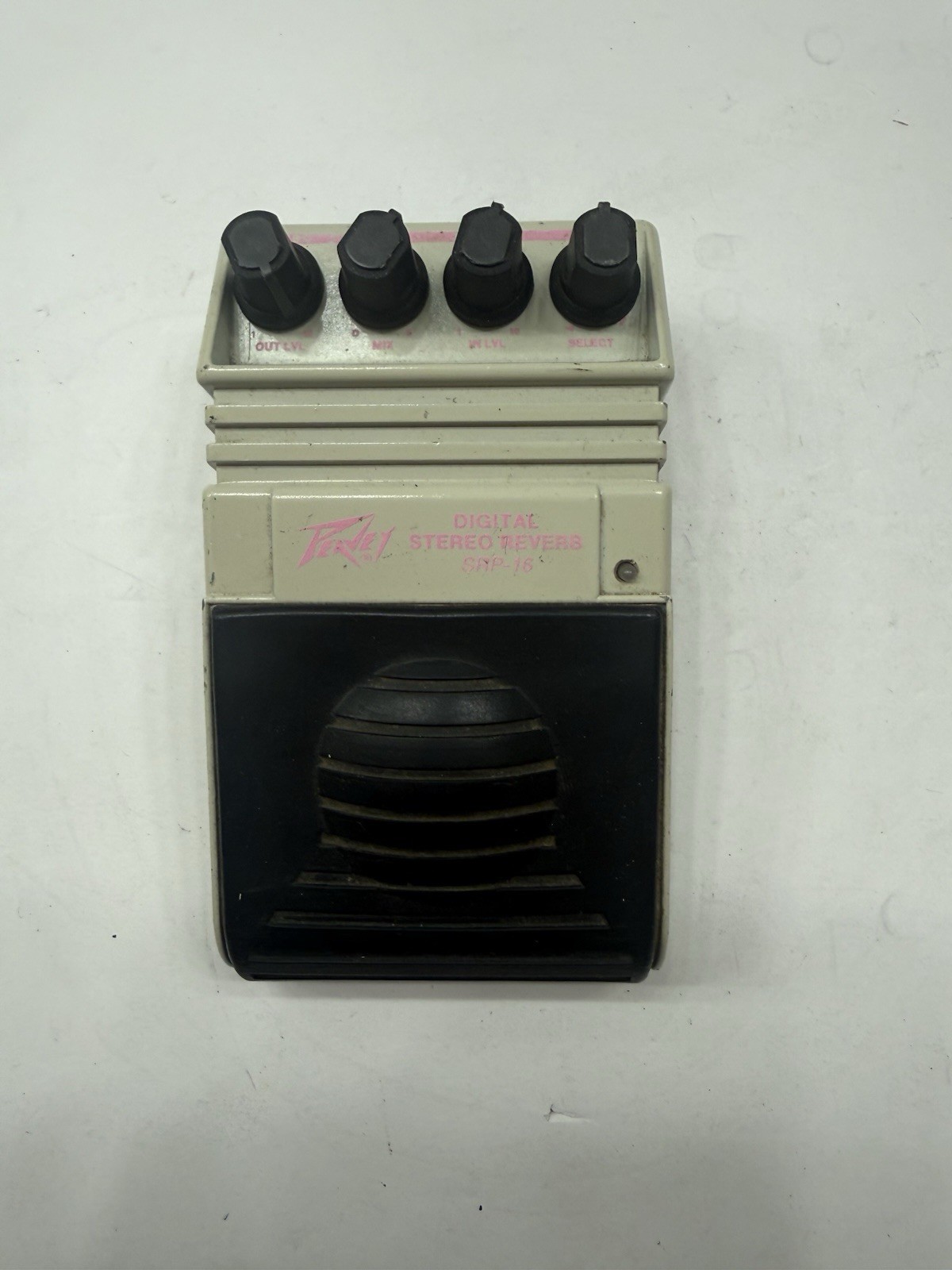 *For Parts/Repair* Peavey SRP-16 Digital Stereo Reverb Guitar Effect Pedal