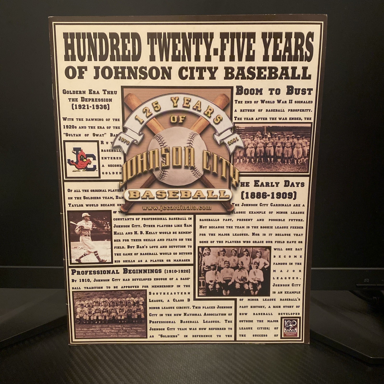 Johnson City Baseball 125 Years Of Baseball With Roster 1921-1936