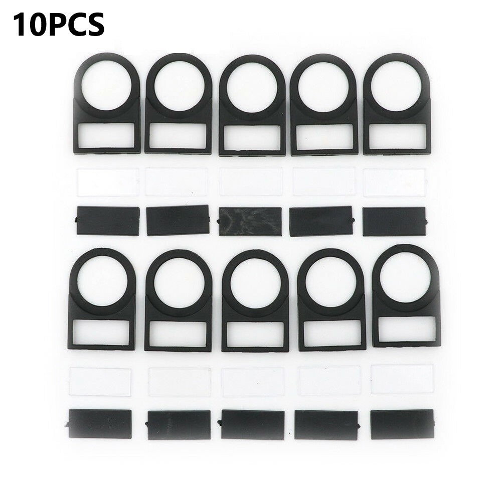 Keep Your Switches Classified with 10pcs 22mm Push Button Switch Panel Labels