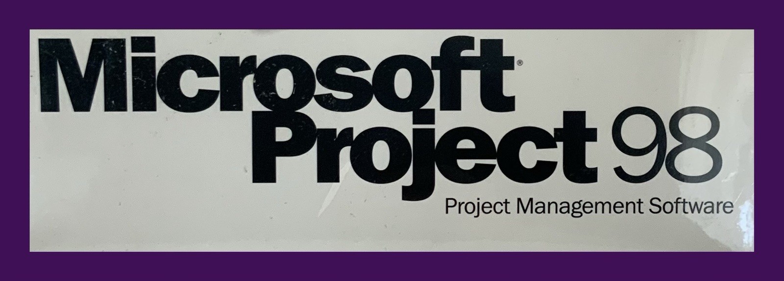 Microsoft Project 98 Full Version For PC Project Mgmt Software - NEW SEALED BOX