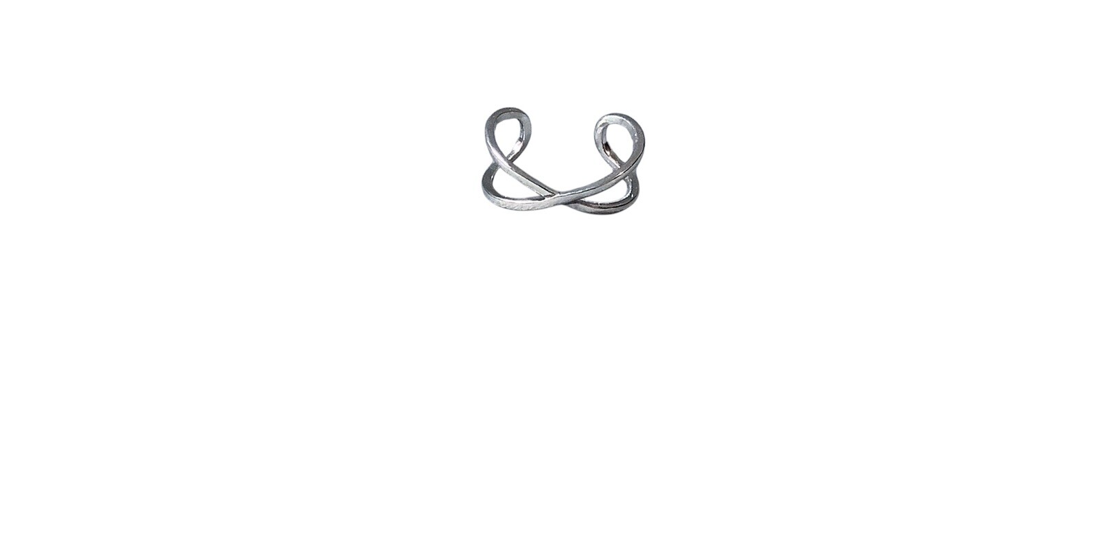 .925 Sterling Silver Toe Ring Dainty Design Adjustable One Size Fits All