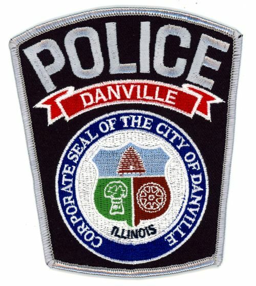 ILLINOIS IL DANVILLE POLICE POLICE NICE SHOULDER PATCH SHERIFF