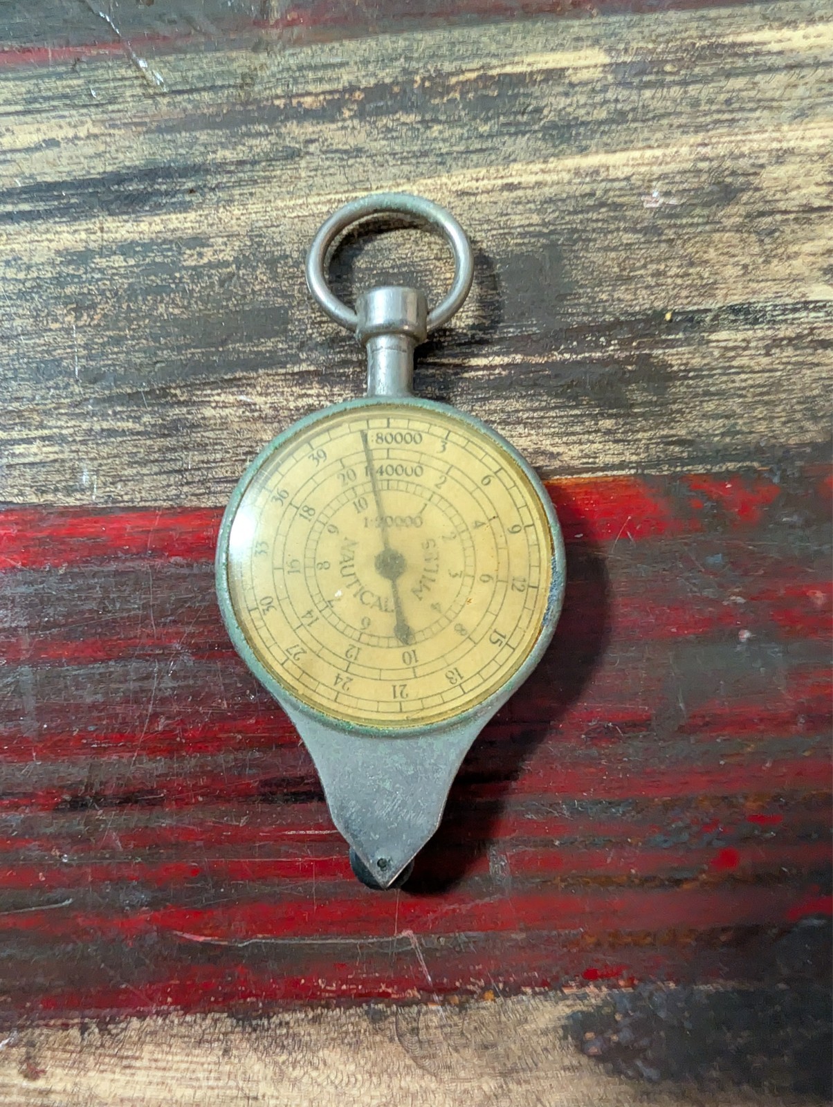 Vintage Opisometer Map Conversion Tool by American MapCo Inc NYC Germany