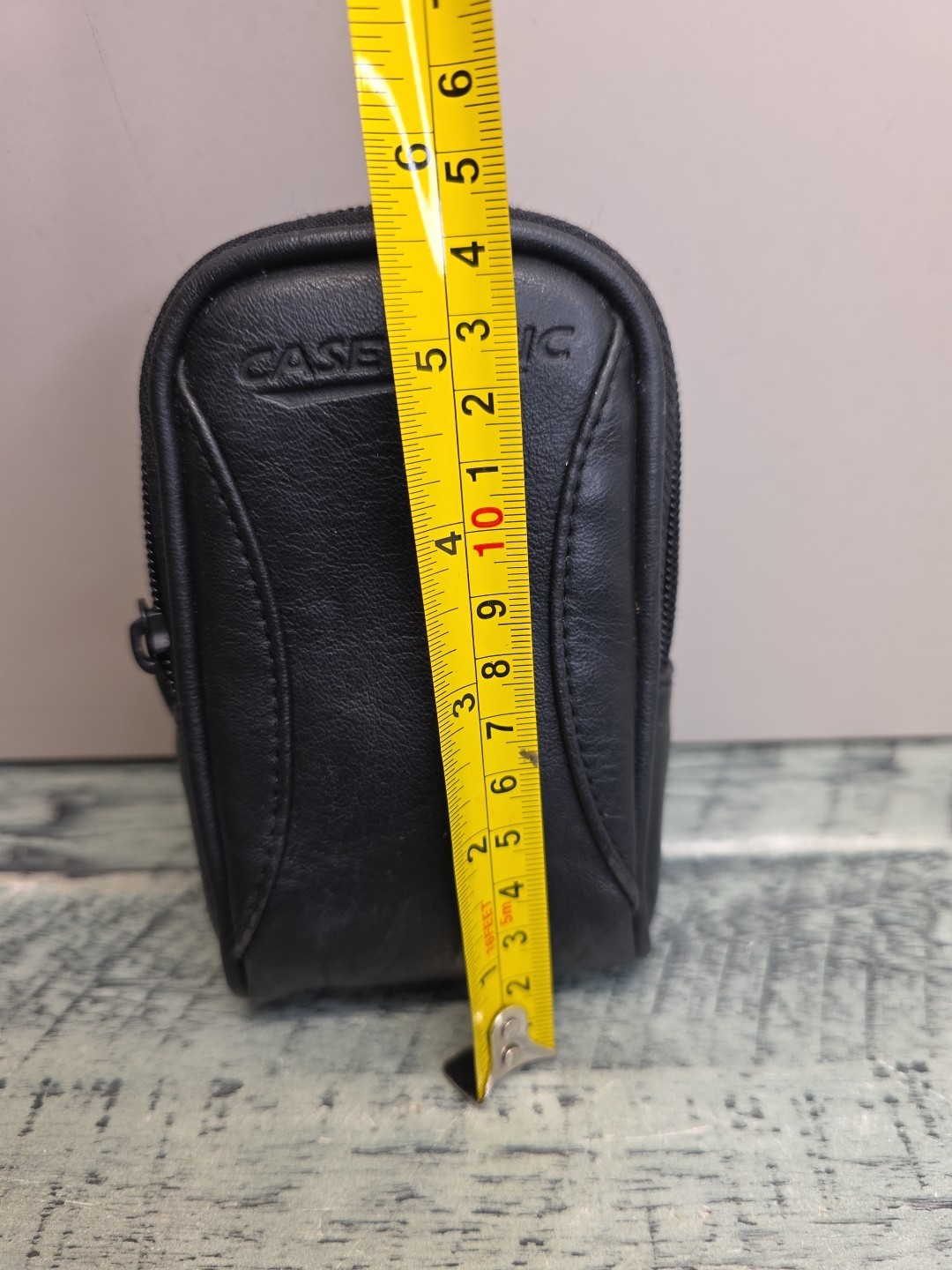 Case Logic Black Camera Case 4x6 Zip Closure Belt Loop Compact