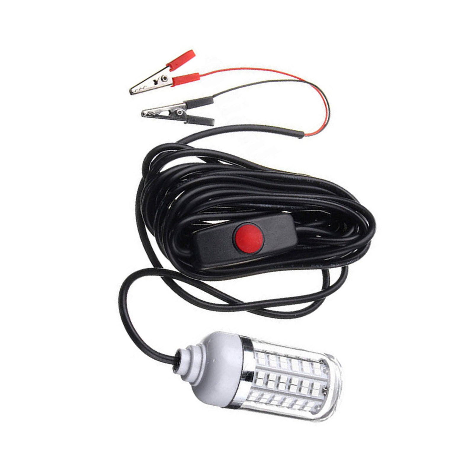 12V-24V Squid Lamp IP68 Waterproof Fish Attractant Stick Bait Lure Night Light;